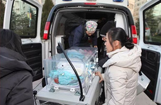 虎林市妇婴监护型护送